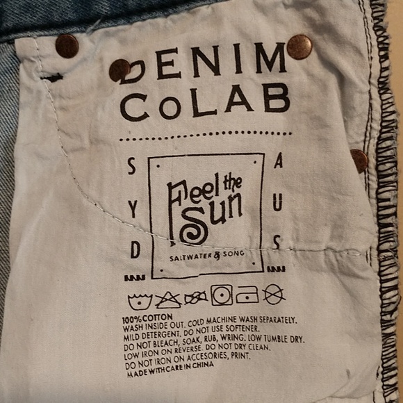 Denim Co Lab Denim Shorts, NWT, Sz 29 - Picture 6 of 8